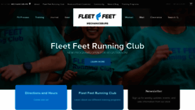 What Fleetfeetmechanicsburg.com website looked like in 2020 (4 years ago)