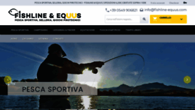 What Fishline-equus.com website looked like in 2020 (4 years ago)