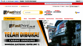 What Fastprint.co.id website looked like in 2020 (4 years ago)