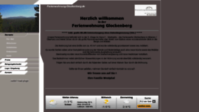 What Ferienwohnung-glockenberg.de website looked like in 2020 (4 years ago)