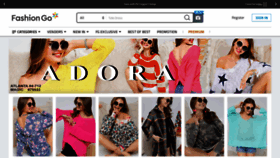 What Fashiongo.net website looked like in 2020 (5 years ago)