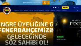 What Fenerbahce.org website looked like in 2020 (4 years ago)