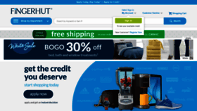 What Fingerhut.com website looked like in 2020 (4 years ago)