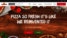 What Freshbrothers.com website looked like in 2020 (4 years ago)