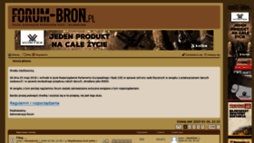 What Forum-bron.pl website looked like in 2020 (4 years ago)