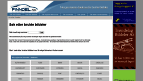 What Finndel.no website looked like in 2020 (4 years ago)