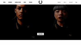 What Fredperry.com website looked like in 2020 (4 years ago)