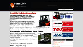 What Forkliftkiralama.biz.tr website looked like in 2020 (4 years ago)