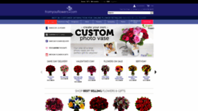 What Fromyouflowers.com website looked like in 2020 (4 years ago)