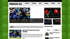 What Freehit.eu website looked like in 2020 (4 years ago)