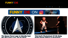 What Funnyordie.com website looked like in 2020 (4 years ago)