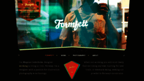 What Formfett.net website looked like in 2020 (4 years ago)