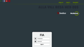 What Fia.nobina.com website looked like in 2020 (4 years ago)