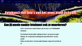 What Foto-lijfkunst.nl website looked like in 2020 (4 years ago)