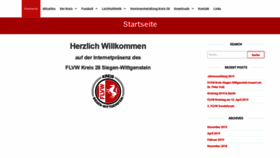 What Flvw-siegen-wittgenstein.de website looked like in 2020 (4 years ago)