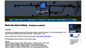 What Freeatltv.com website looked like in 2020 (4 years ago)