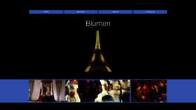 What F-blumen.com website looked like in 2020 (4 years ago)