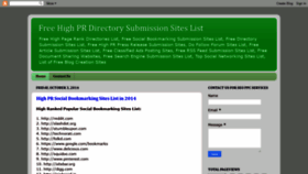 What Freedirectorywebsites.blogspot.in website looked like in 2020 (4 years ago)