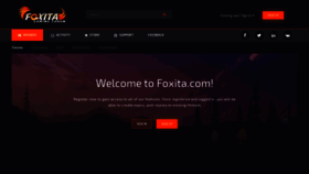 What Foxita.com website looked like in 2020 (4 years ago)