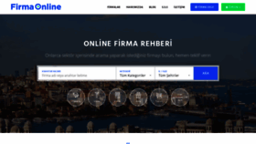 What Firmaonline.com.tr website looked like in 2020 (4 years ago)
