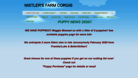 What Farmcorgis.com website looked like in 2020 (4 years ago)