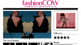 What Fashioncow.com website looked like in 2020 (4 years ago)