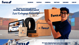 What Forexcargo.us website looked like in 2020 (4 years ago)