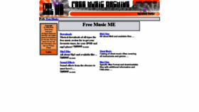 What Free-music.me.uk website looked like in 2020 (4 years ago)