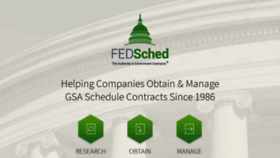What Federalschedules.com website looked like in 2020 (4 years ago)