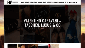 What Fivmagazine.de website looked like in 2020 (5 years ago)