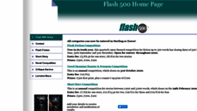 What Flash500.com website looked like in 2020 (4 years ago)