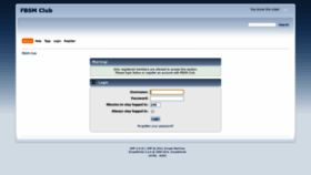 What Fbsmclub.info website looked like in 2020 (5 years ago)