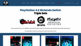What Firstpressgames.com website looked like in 2020 (4 years ago)