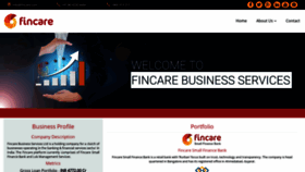 What Fincare.com website looked like in 2020 (4 years ago)