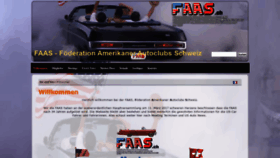 What Faas.ch website looked like in 2020 (4 years ago)
