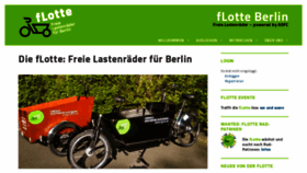 What Flotte-berlin.de website looked like in 2020 (4 years ago)