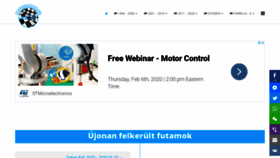 What F1futamok.eu website looked like in 2020 (4 years ago)