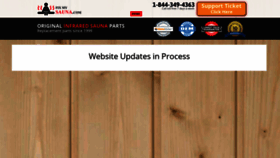 What Fixmysauna.com website looked like in 2020 (4 years ago)