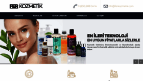 What Ferkozmetik.com website looked like in 2020 (4 years ago)