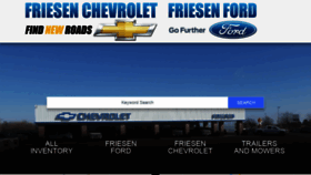 What Friesenauto.com website looked like in 2020 (4 years ago)