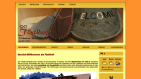 What Foestlhof.it website looked like in 2020 (4 years ago)