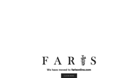 What Faristhobes.com website looked like in 2020 (4 years ago)