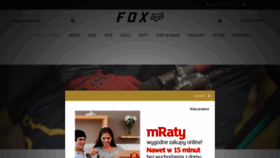 What Foxracingshop.pl website looked like in 2020 (4 years ago)