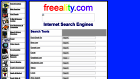 What Freeality.com website looked like in 2020 (4 years ago)