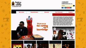 What Fashionandartacademy.com website looked like in 2020 (4 years ago)