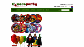 What Foveroparty.com website looked like in 2020 (4 years ago)