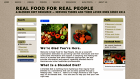 What Foodfortubies.org website looked like in 2020 (4 years ago)