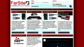 What Farsite.co.uk website looked like in 2020 (4 years ago)