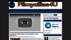 What Filmyzillaa4u.blogspot.com website looked like in 2020 (4 years ago)