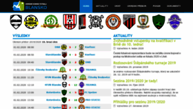 What Futsalblansko.cz website looked like in 2020 (4 years ago)